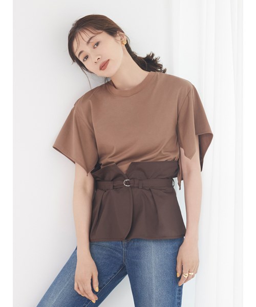 【emmi atelier】Ｔシャツビスチェset(504835419) | emmi　atelier(emmi atelier) - MAGASEEK