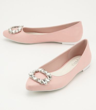9thビジューフラットshoes