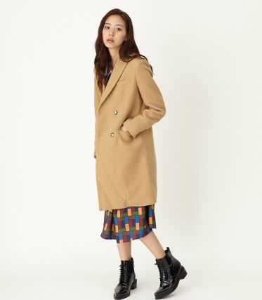 DOUBLE BREASTED CHESTER COAT