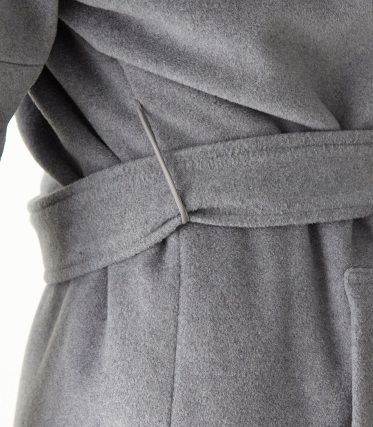 SHAWL COLLAR GOWN COAT