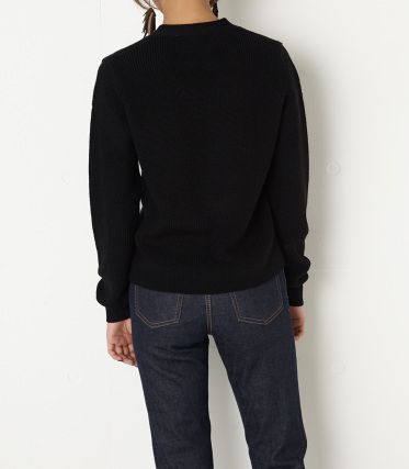 CROSS SLEEVE Vネック MG TOPS-S