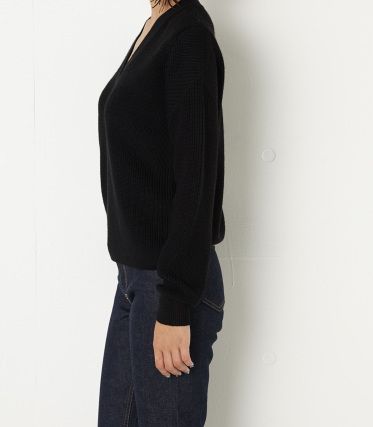 CROSS SLEEVE Vネック MG TOPS-S