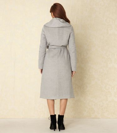 turncollarロングガウンCT