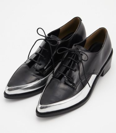 Pointed Toe Oxford Shoes
