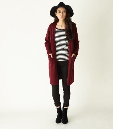W Face knit L／CD