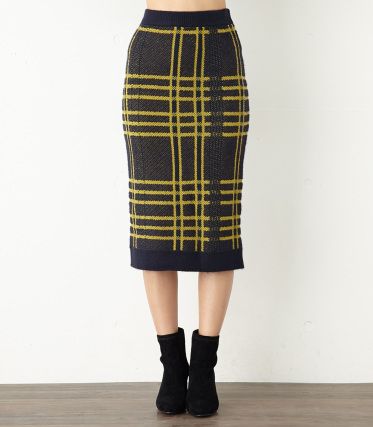 CHECK Tweed Like SKK