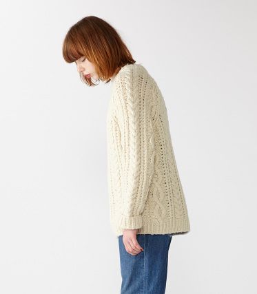 Non-twist yarn knit
