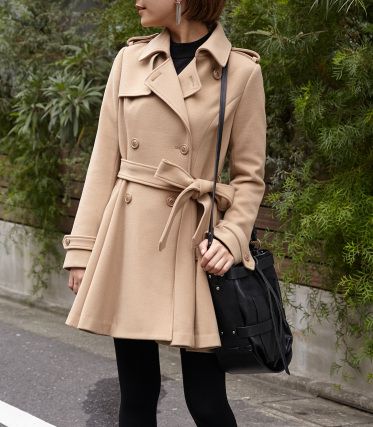 DOUBLE FLARE COAT