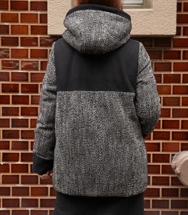 WOOL×DOWN COAT