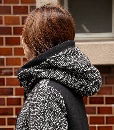WOOL×DOWN COAT