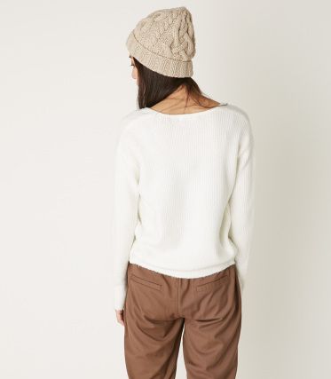 Deep V knit POK