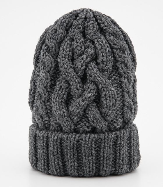 MOUSSY CABLE KNIT CAP