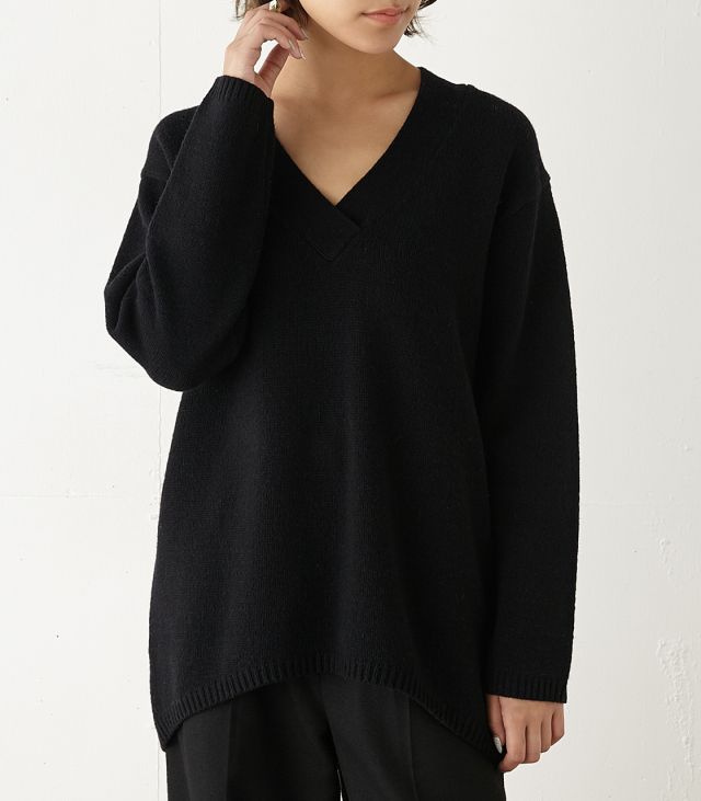 SLY LOOSE V NECK MG TOPS