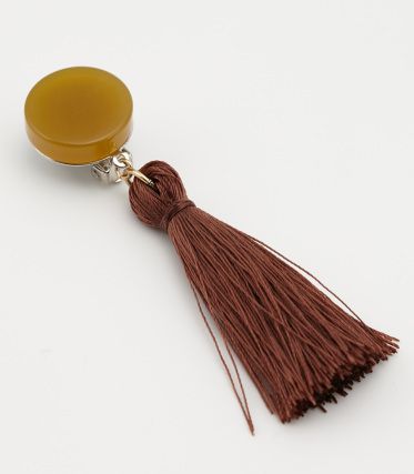 FRINGE MARBLE EARRING