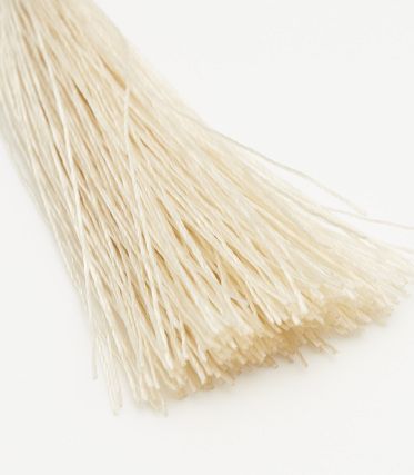 FRINGE MARBLE EARRING WH