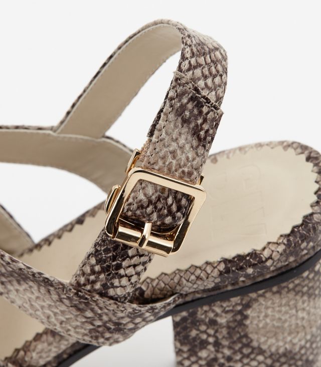 SLY CHUNKY HEEL STRAP SANDAL