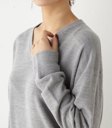 CASHMERE LIKE TOPS-S