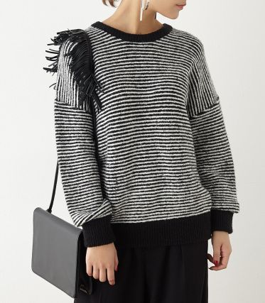 BORDER LOOSE MG TOPS-S