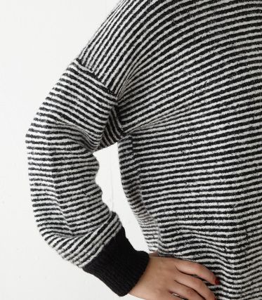 BORDER LOOSE MG TOPS-S