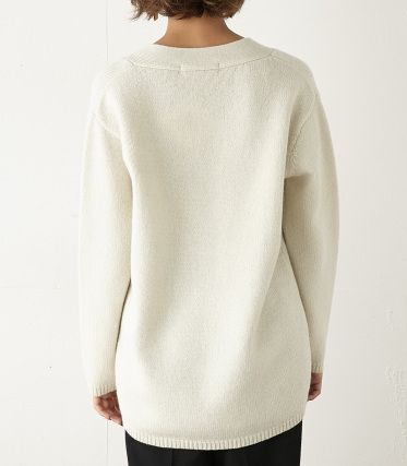 LOOSE V NECK MG TOPS