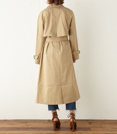 JANE TRENCH LONG COAT