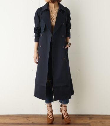 JANE TRENCH LONG COAT