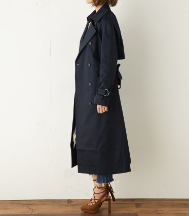 JANE TRENCH LONG COAT