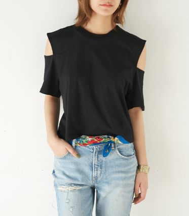 【SLY/スライ】BACK CROSS OPEN T／SH｜シェルター公式通販サイト｜SHEL'TTER WEB STORE