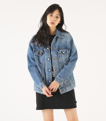 【MOUSSY/マウジー】DROP SHOULDER DENIM JK｜シェルター公式通販サイト｜SHEL'TTER WEB STORE
