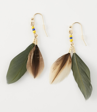 【SHEL’TTER SELECT/シェルターセレクト】【SHEL’TTER 】featherピアス｜シェルター公式通販サイト｜SHEL'TTER WEB STORE