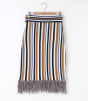 【SHEL’TTER SELECT/シェルターセレクト】【LUCCA COUTURE】FRINGED STRIPED SK｜シェルター公式通販サイト｜SHEL'TTER WEB STORE