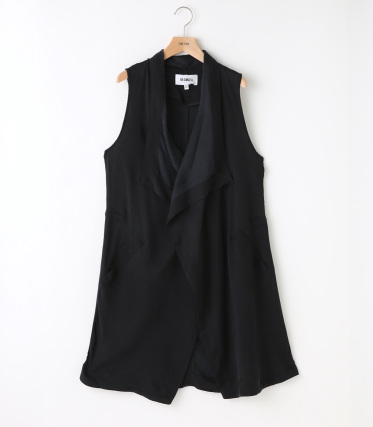 【SHEL’TTER SELECT/シェルターセレクト】【BB DAKOTA】Drape front tencel vest｜シェルター公式通販サイト｜SHEL'TTER WEB STORE