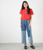 【MOUSSY/マウジー】PATCH ワイドデニム｜シェルター公式通販サイト｜SHEL'TTER WEB STORE