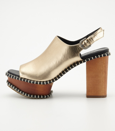【MOUSSY/マウジー】WOODEN SOLE サボ｜シェルター公式通販サイト｜SHEL'TTER WEB STORE