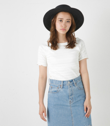 【MOUSSY/マウジー】シャーリング オフショルダー トップス｜シェルター公式通販サイト｜SHEL'TTER WEB STORE