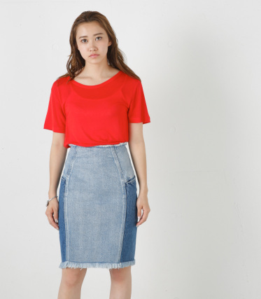 【MOUSSY/マウジー】PANELED スカート｜シェルター公式通販サイト｜SHEL'TTER WEB STORE