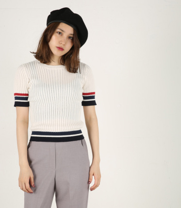 【MOUSSY/マウジー】LINE ニット Tシャツ｜シェルター公式通販サイト｜SHEL'TTER WEB STORE