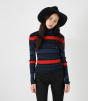 【MOUSSY/マウジー】MULTI BORDER ROLLNECK トップス｜シェルター公式通販サイト｜SHEL'TTER WEB STORE
