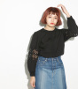 【SLY/スライ】LACE WORK CROPPED TOPS｜シェルター公式通販サイト｜SHEL'TTER WEB STORE