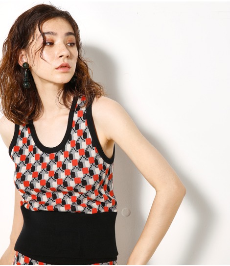 SCHEMATIC DICE ノースリTOPS｜シェルター公式通販サイト｜SHEL'TTER WEB STORE【SLY】