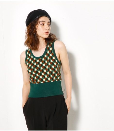 SCHEMATIC DICE ノースリTOPS｜シェルター公式通販サイト｜SHEL'TTER WEB STORE【SLY】