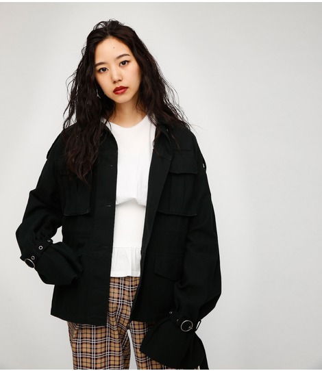BELT SLEEVE MILITARY JK｜シェルター公式通販サイト｜SHEL'TTER WEB STORE【MOUSSY】
