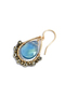 NATURALI JEWELRY(ナチュラリ ジュエリ)｜ティアドロップフレームピアス/フローライト の通販｜ELLESHOP・(エル・ショップ)