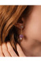 NATURALI JEWELRY(ナチュラリ ジュエリ)｜バブルヨーヨーピアス/アメジスト の通販｜ELLESHOP・(エル・ショップ)