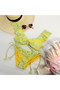 Reir(水着)(レイール(ﾐｽﾞｷﾞ))｜【Ai】Heart Tileビキニ/イエロー の通販｜ELLESHOP・(エル・ショップ)