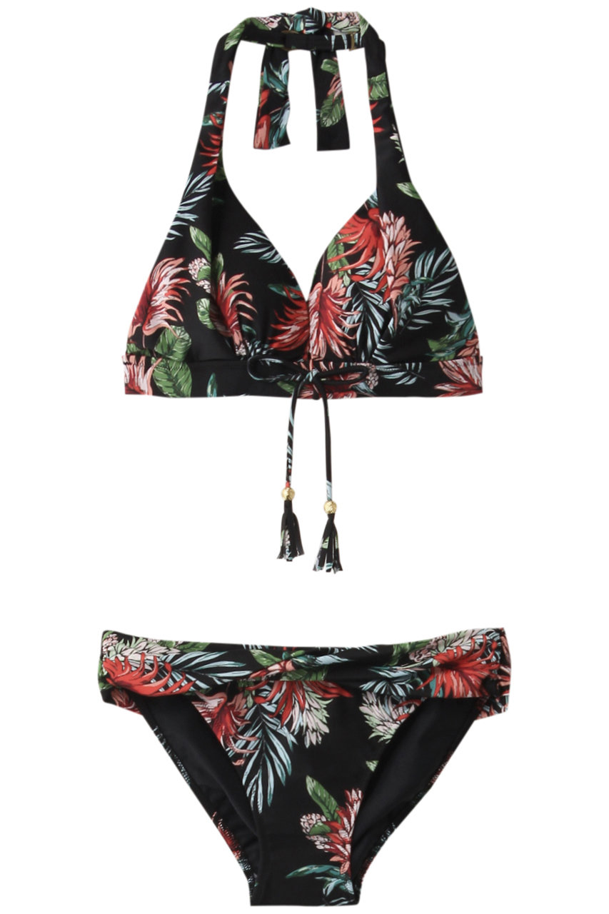 Reir(水着)(レイール(ﾐｽﾞｷﾞ))｜【Reir Beach】Pain Liliy ナチュラルUP/ブラック の通販｜ELLESHOP・(エル・ショップ)