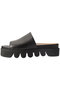 MAISON SPECIAL(メゾンスペシャル)｜【FABIO RUSCONI】KamabocoSolesandals/カマボコソールサンダル/BLK(ブラック) の通販｜ELLESHOP・(エル・ショップ)