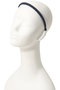 ALEXANDRE DE PARIS(アレクサンドル ドゥ パリ)｜カチューシャ/ネイビー の通販｜ELLESHOP・(エル・ショップ)