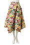 LANVIN en Bleu(ランバン オン ブルー)｜LANVIN Flowerスカート/ピンクレッド の通販｜ELLESHOP・(エル・ショップ)