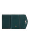 Mulberry(マルベリー)｜Darley Folded Multi-Card Wallet(Colourblock)/ローングリーン×ホワイト の通販｜ELLESHOP・(エル・ショップ)